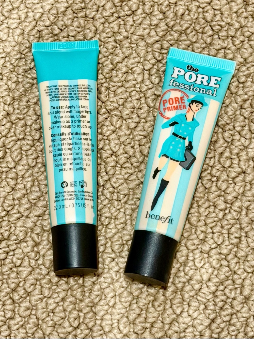 Benefit POREfessional Pore Primer - Turquoise Striped Tube
